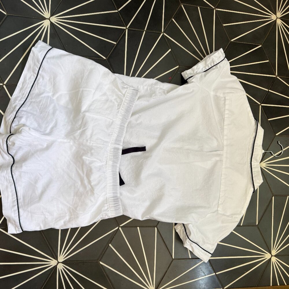 Petite Plume White Cotton sleep set, size S - Picture 5 of 7